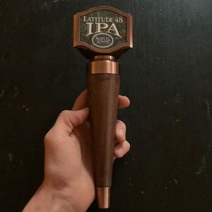 Sam Adams Latitude 48 beer tap handle